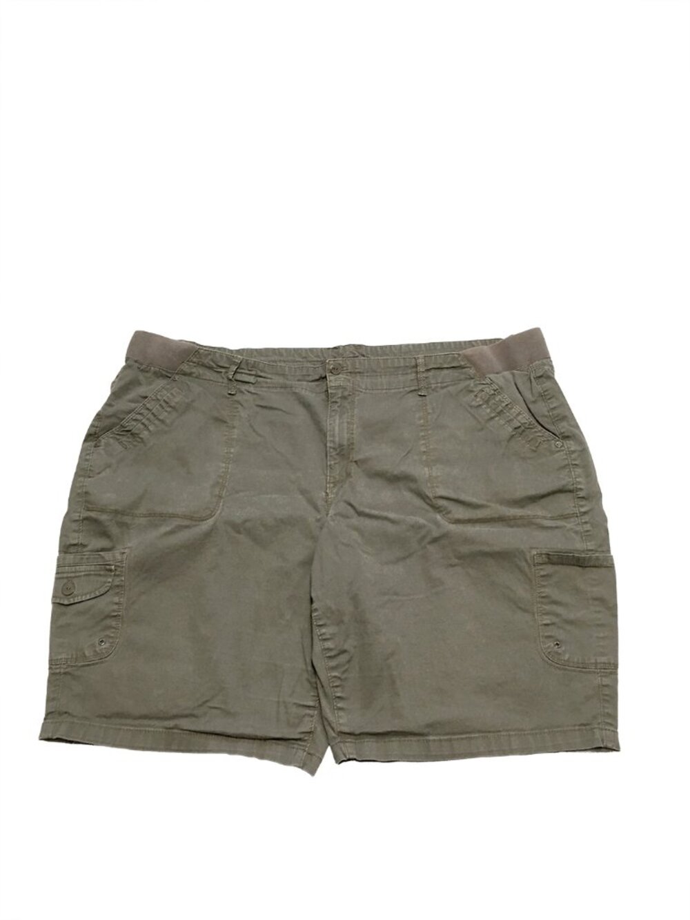 Gloria Vanderbilt Women's Tan Cargo Shorts Size 22W